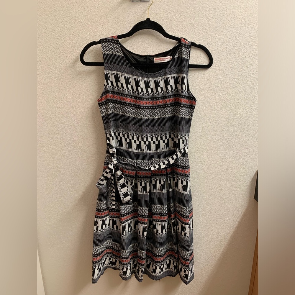 Unique print dress!